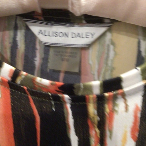 Tan Jay suede-like orange jacket/blazer with  bonus coordinating Tee - Picture 8 of 8